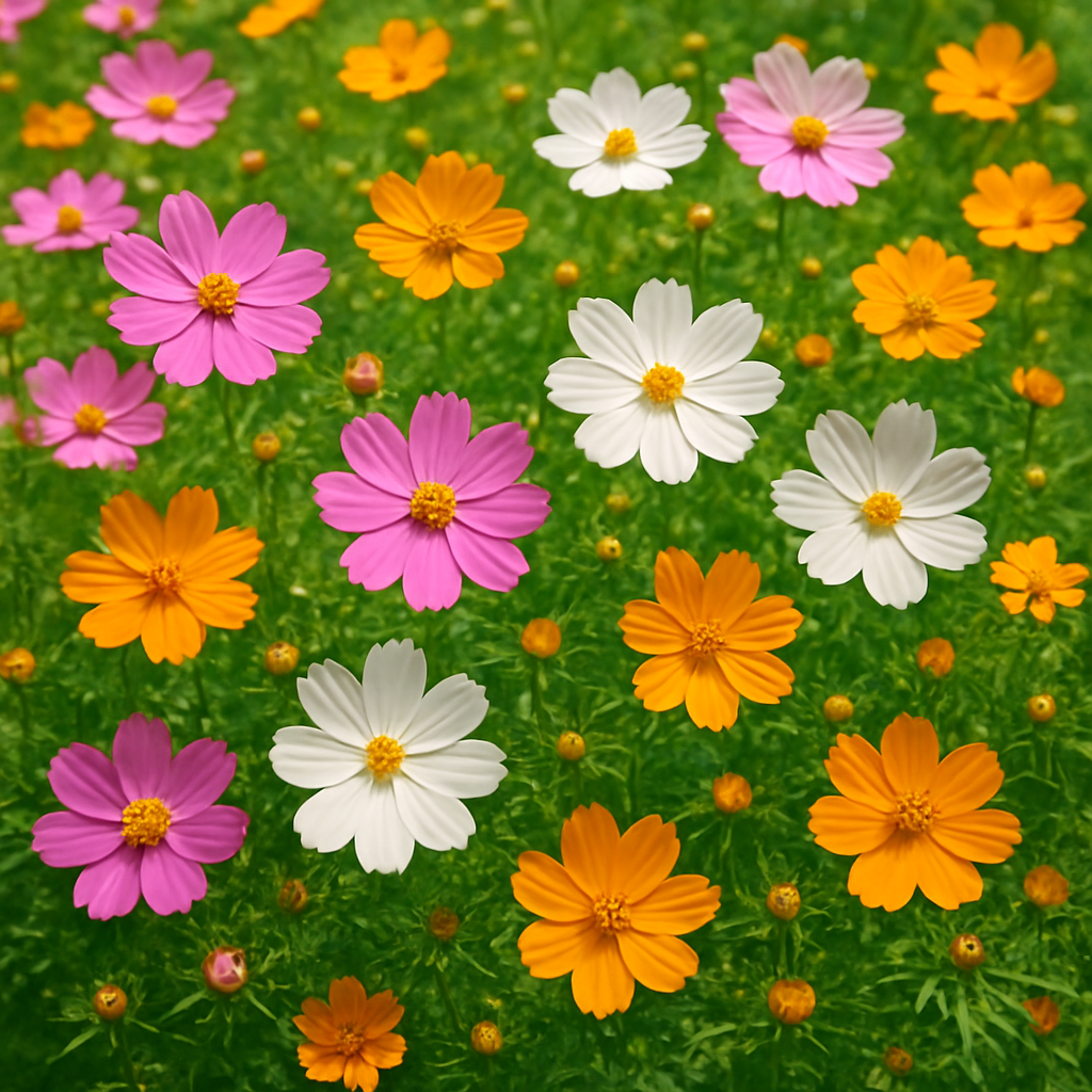 種から育てるコスモスの花：手間のかからないガイド – Pure Asia Seeds
