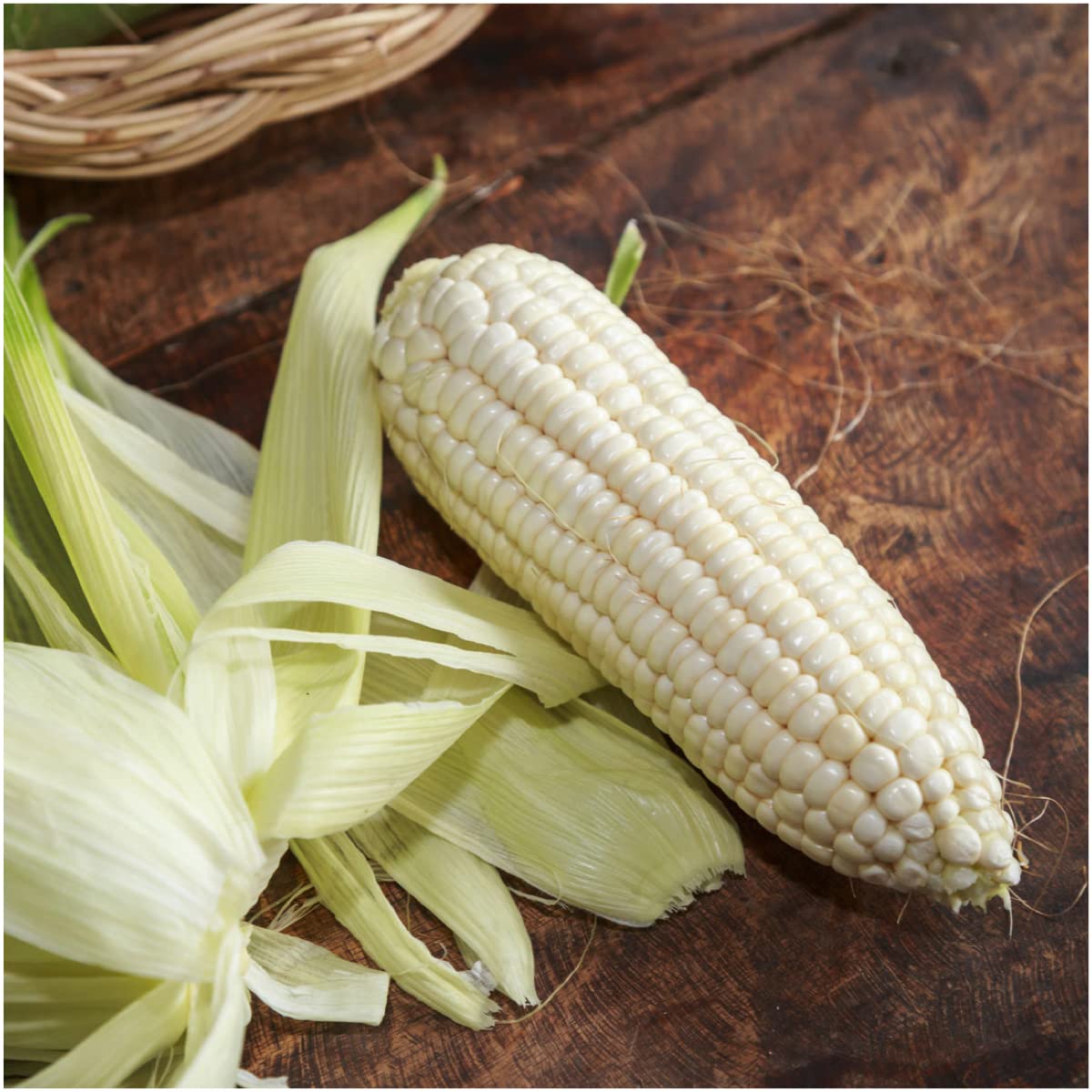 sweet corn seeds for planting Sweet Corn Seeds for Planting – Silver Queen Variety, Heirloom, Non-GM – Pure Asia Seeds