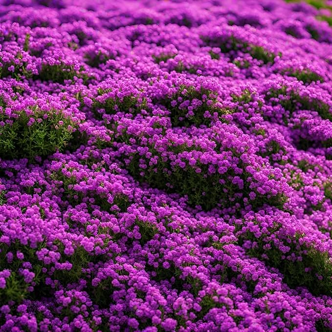 Purple Creeping Thyme Flower seeds for Planting Seasonal Bloomer Heirloom & GMO Free Seeds for Home Garden
Sale seeds for home garden planting