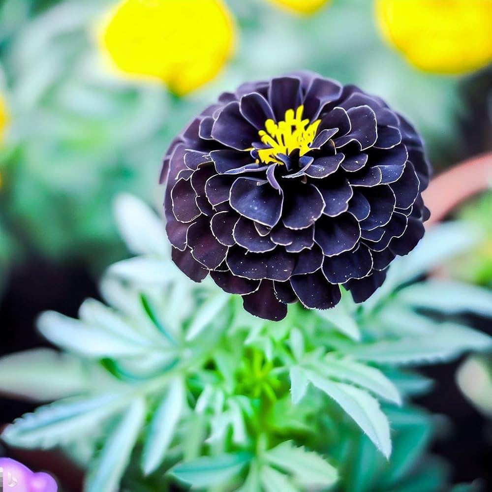 African Marigold Seeds for planting purple