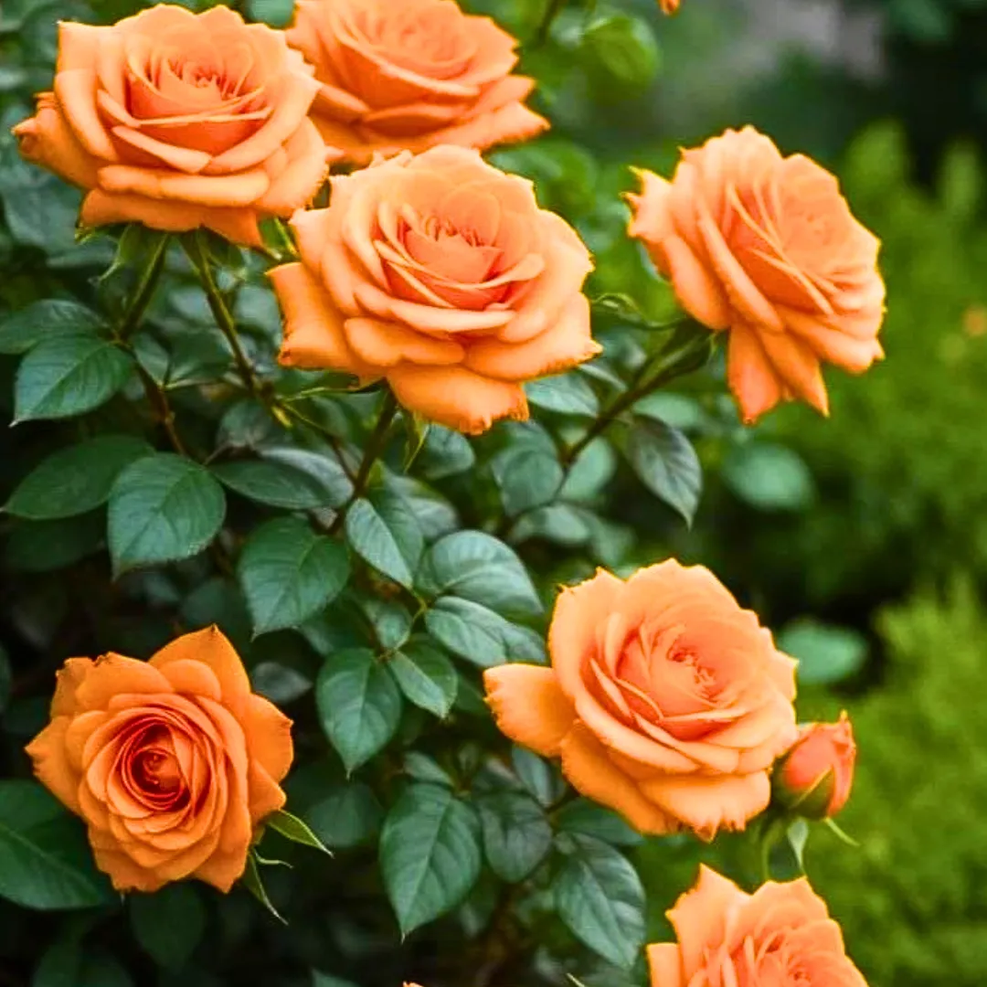 Fragrant Climbing Baby Orange Rose Flower Seeds