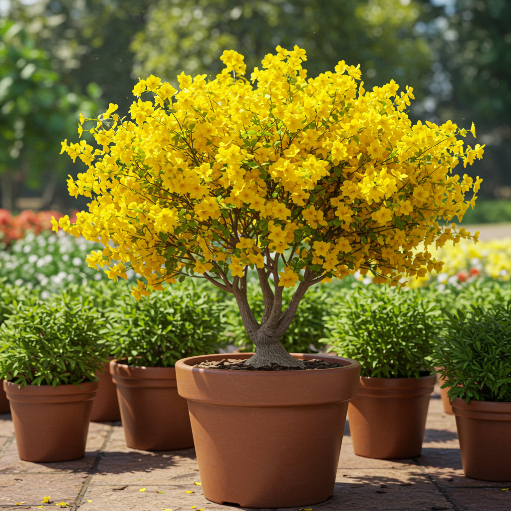 Ceiba Pentandra Flower Seeds Easy Planting for Tropical Yellow Blooms