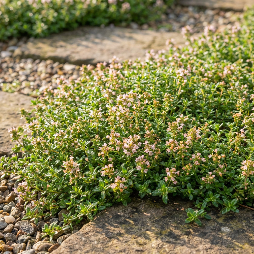 creeping plant seeds Orange Creeping Thyme (Thymus serpyllum) Seeds – Heirloom Ground Cover – Pure Asia Seeds