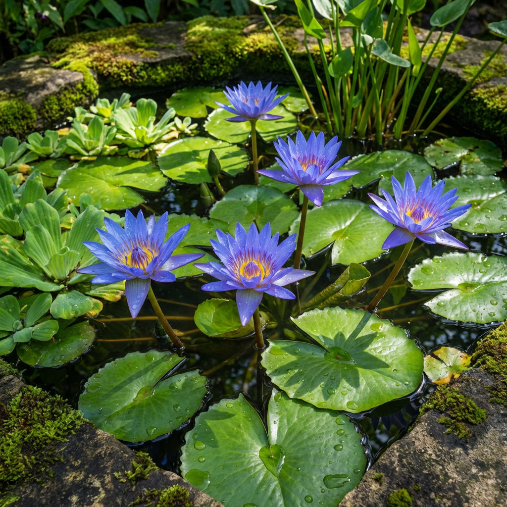 water lily flower seeds Blue Lotus Water Lily Seeds for Ponds & Water Gardens – Pure Asia Seeds