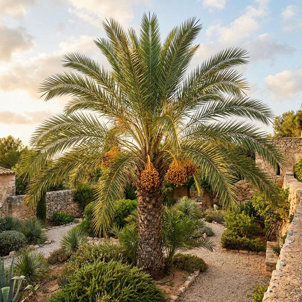 Semillas de palmera datilera Medjool Phoenix dactylifera para plantar en jardín