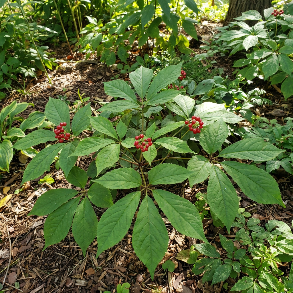 Korean Ginseng (Panax ginseng) Seeds for Planting – Heirloom Herbal Root Garden Seeds
