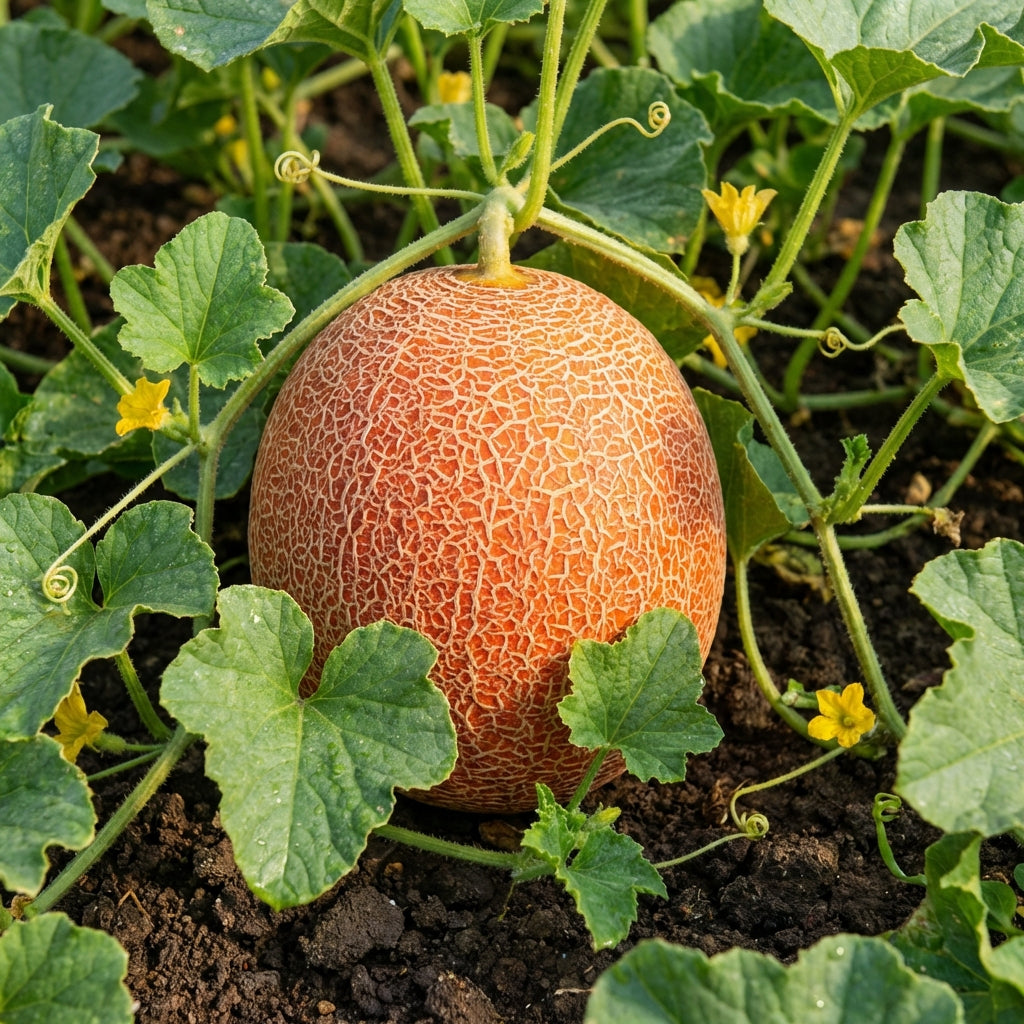 Red Cantaloupe Melon Fruit Seeds for Planting – Heirloom Garden Variet –  Pure Asia Seeds