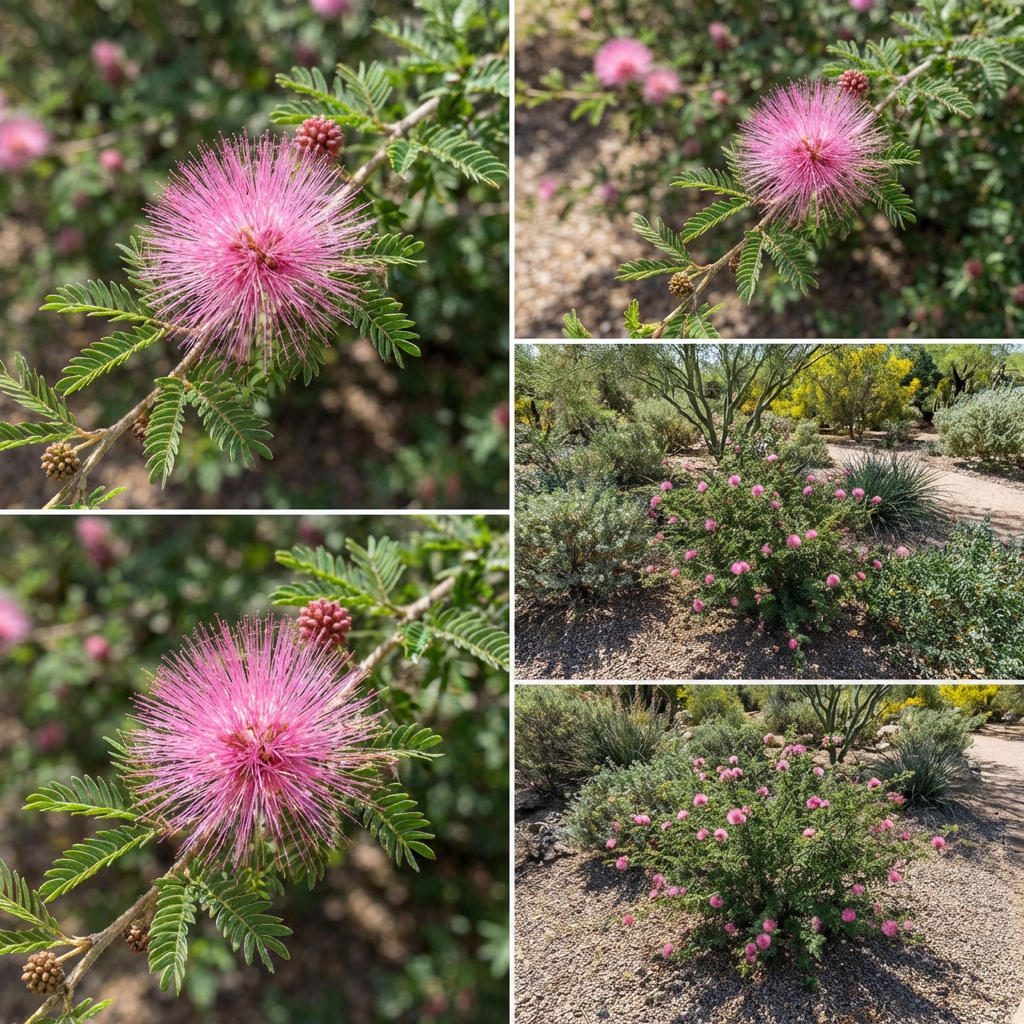 Pink Calliandra Plant Seeds for Planting | Ornamental Flowering Shrub for Home Garden