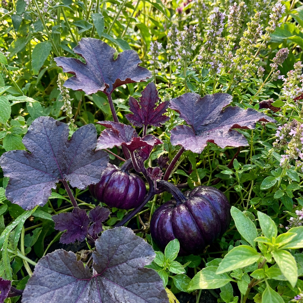 Purple Pumpkin Seeds for Planting – Heirloom, Non-GMO, High Germinatio –  Pure Asia Seeds