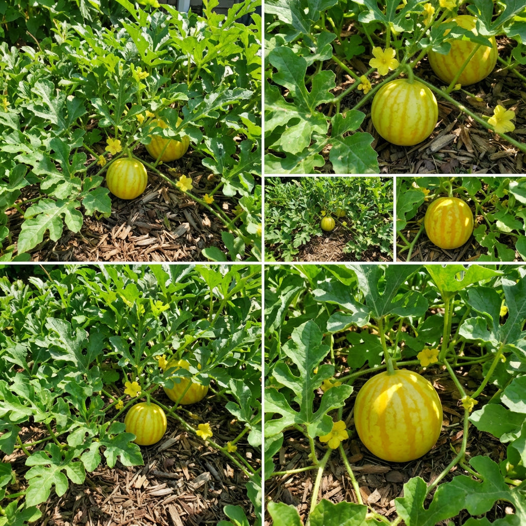 Yellow Watermelon Fruit Seeds for Planting – Heirloom Non-GMO, High Germination Organic Garden Seeds