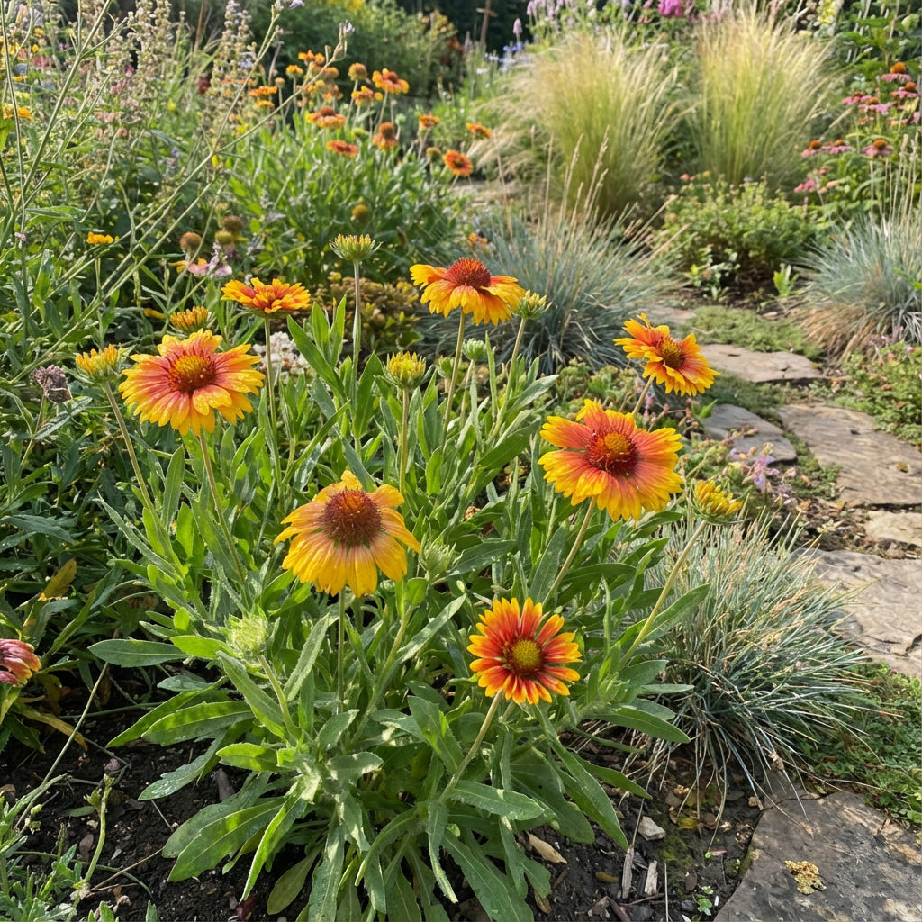 Yellow Orange Aristata Flower Seeds for Planting
