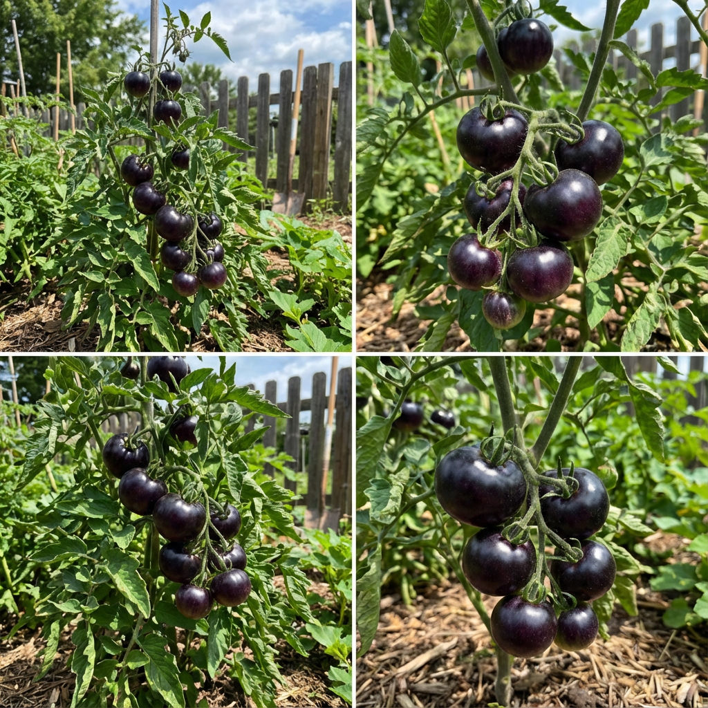 Indigo Rose Organic Tomato Seeds – Dark Purple Antioxidant-Rich Variety