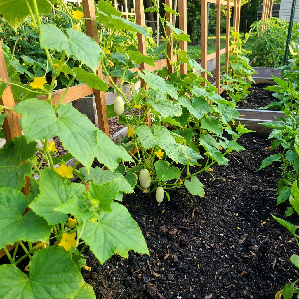 Mini White Cucumber Seeds for Planting vegetable patch