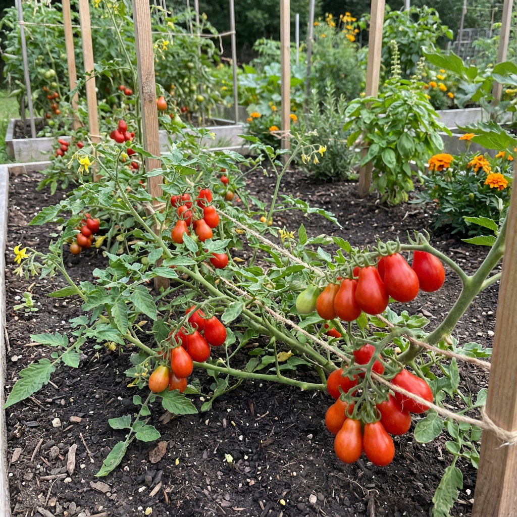 Red Pear Tomato Seeds – Organic Heirloom Tomatoes for Sweet, Pear-Shaped Fruit