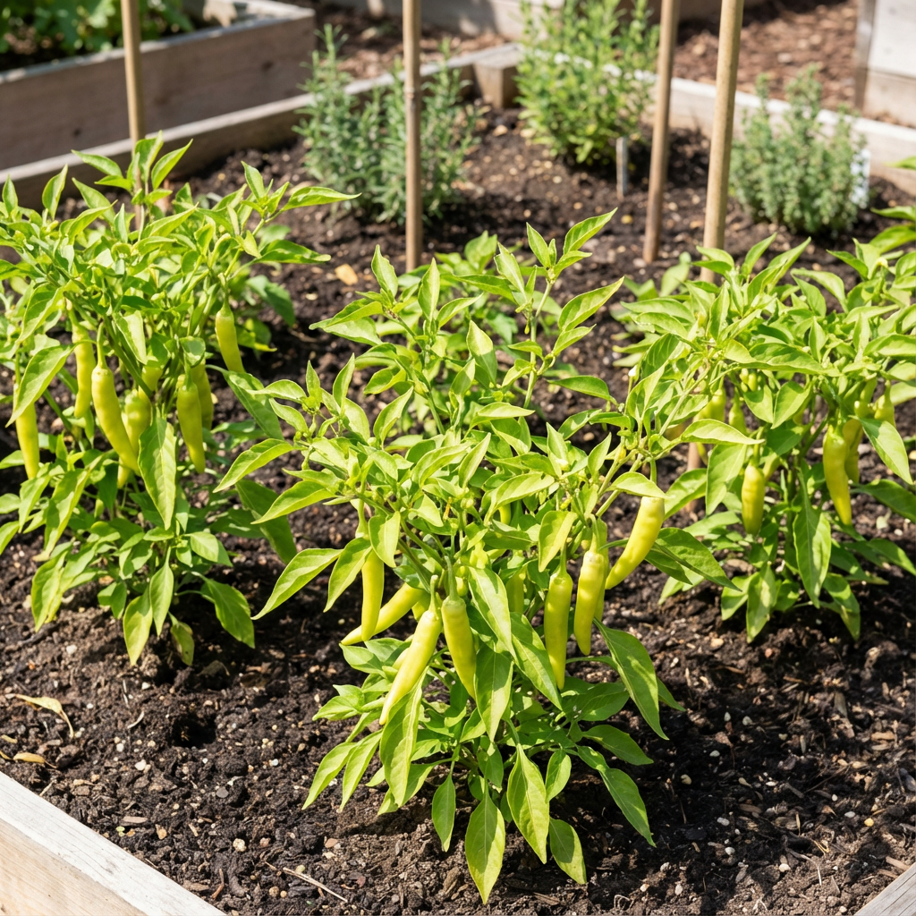 Italian Pepperoncini Seeds for Planting Capsicum Annuum for Pickling