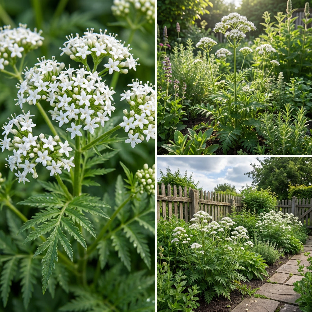White Valeriana Planting Essentials for Garden Success Seed Provided