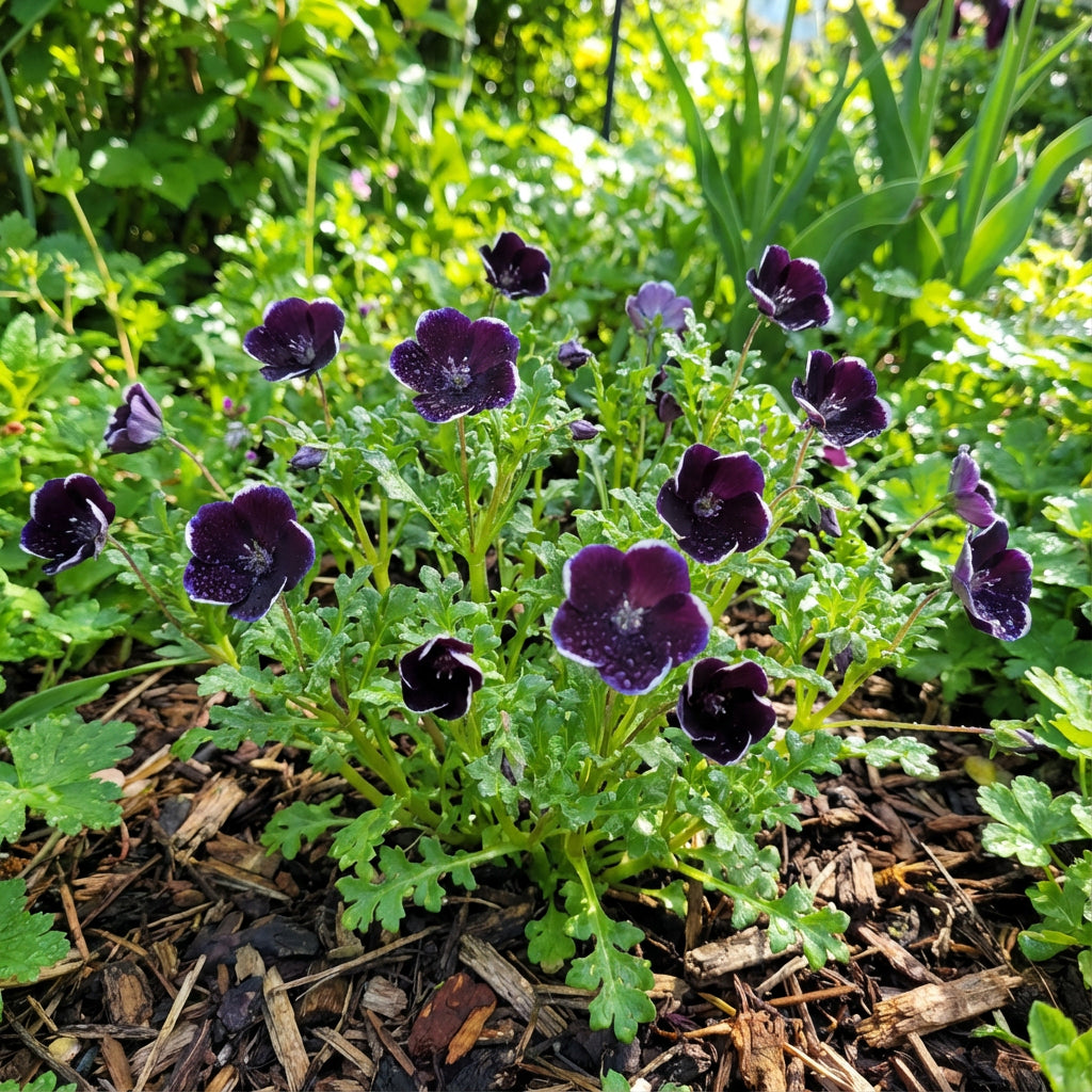 Black Menziesii Flower Seeds Grow Stunning Blooms in Your Garden