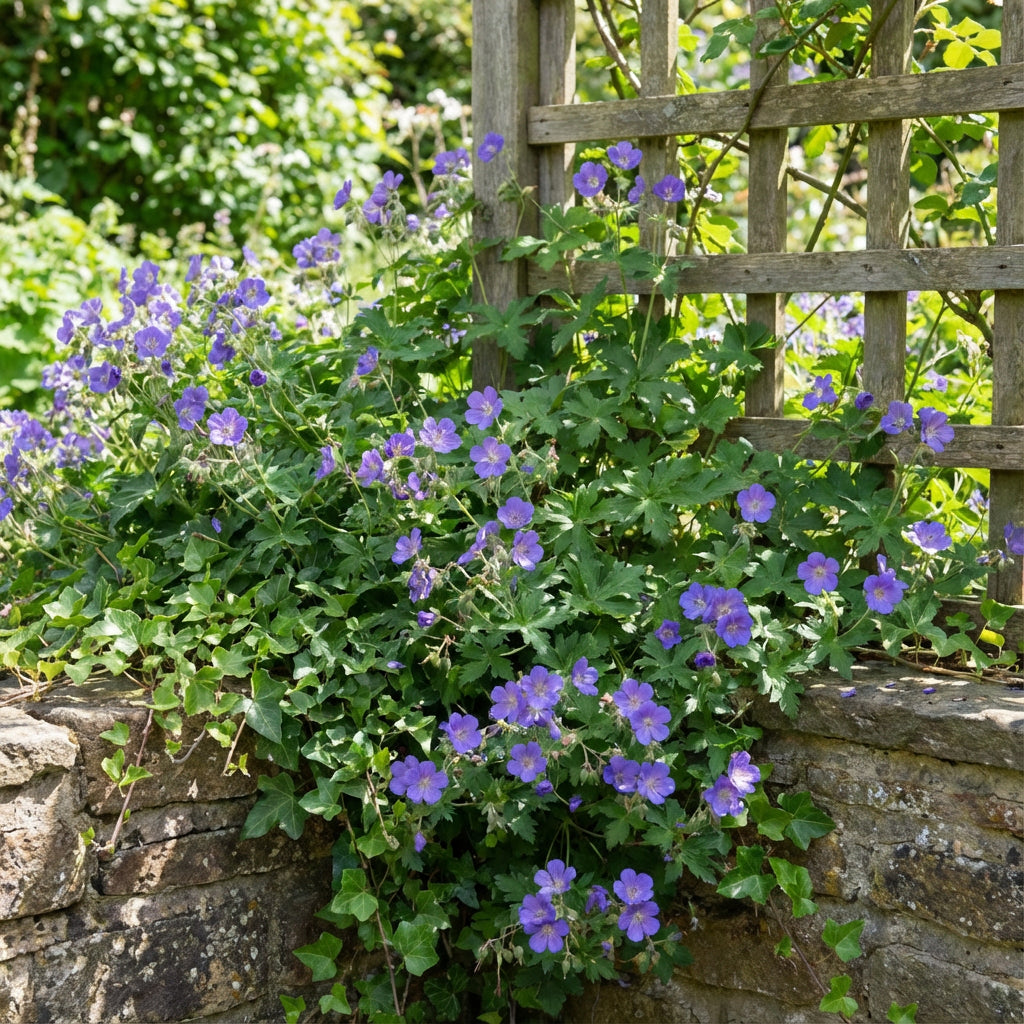 Blue Climbing Geranium Seeds for Easy Planting