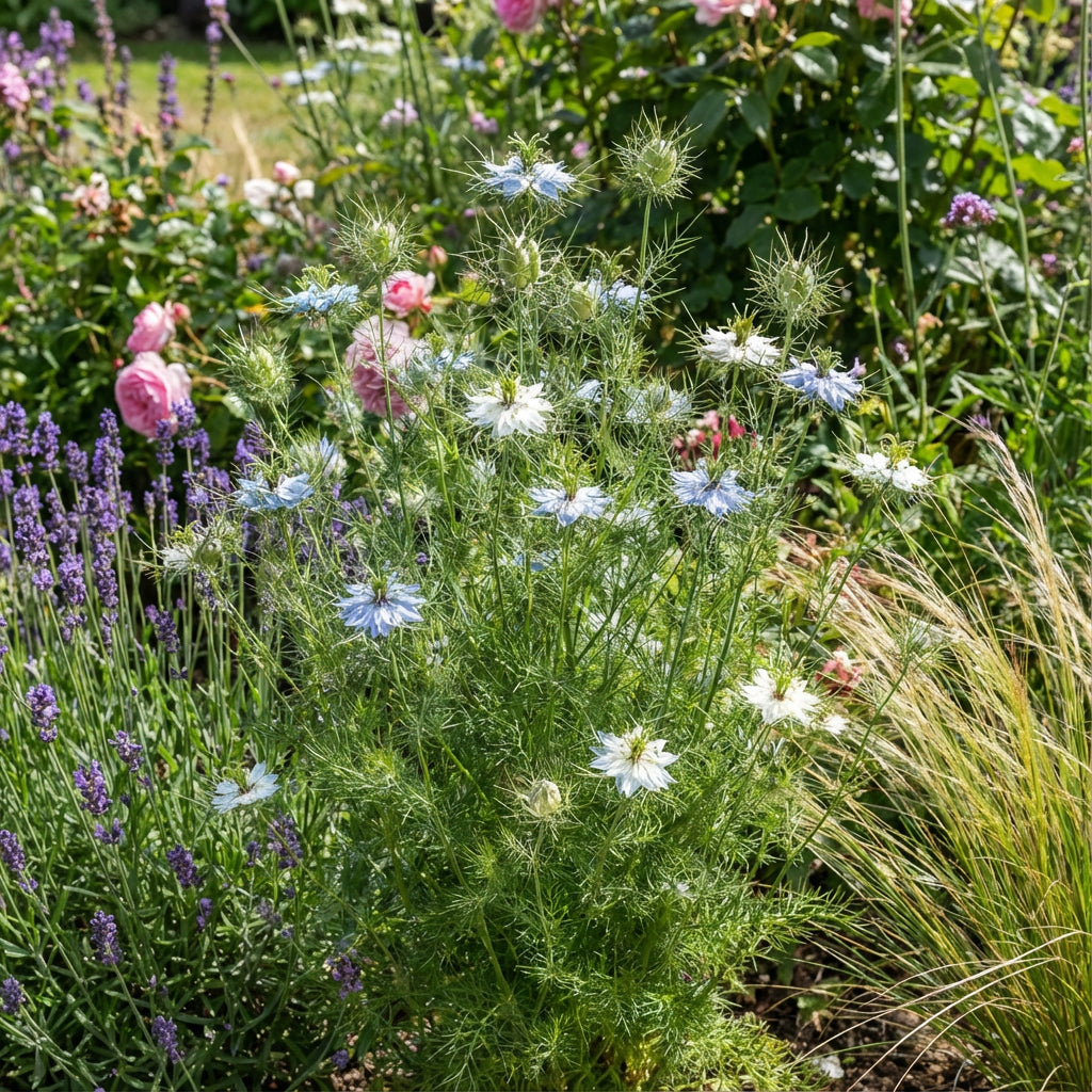 nigella-damascena-planting-flower-seeds-for-delicate-100-pcs – Pure Asia  Seeds