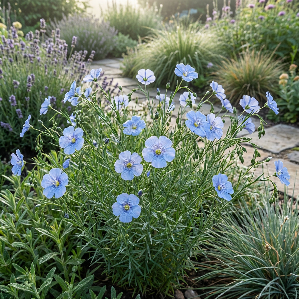 Blue Linum Flower Seeds for Planting