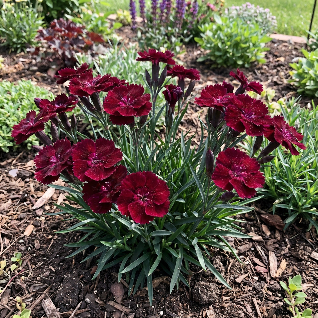 Maroon Dianthus Seeds for Planting - Flower Garden