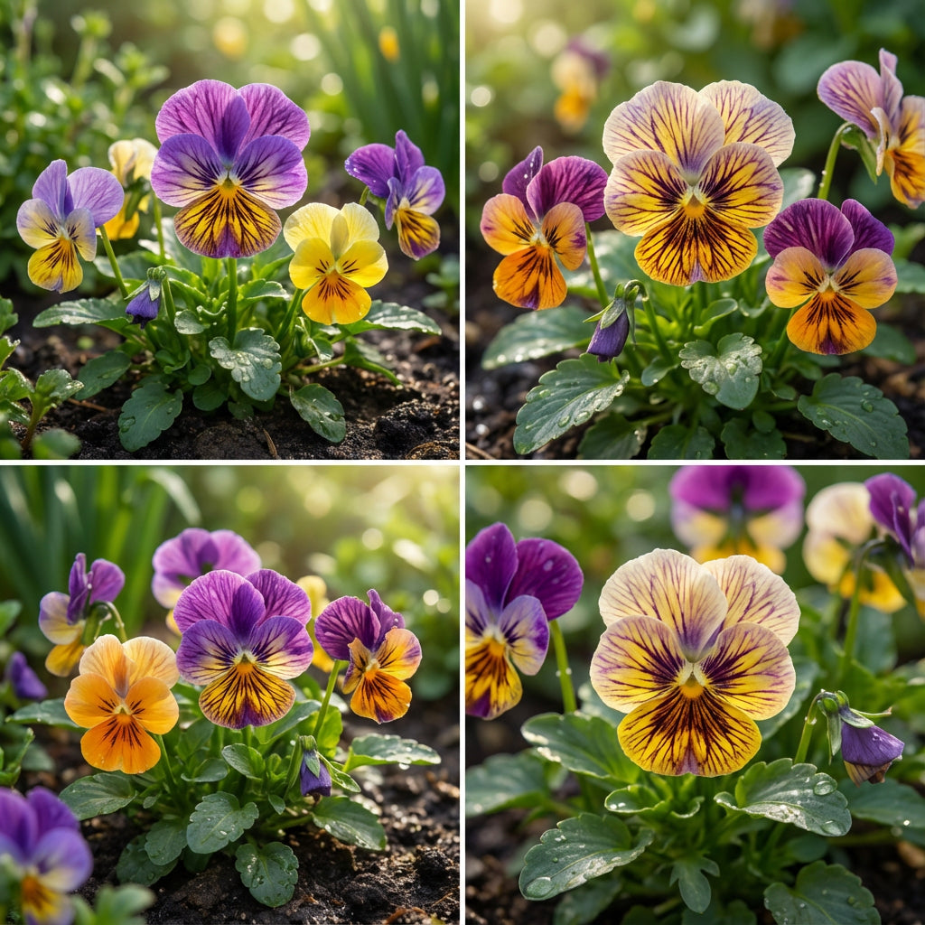 Planting Guide for Mixed Viola Tiger Flower Seeds