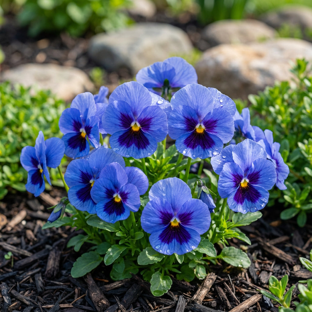 Blue Pansy Flower Seeds for Planting Guide