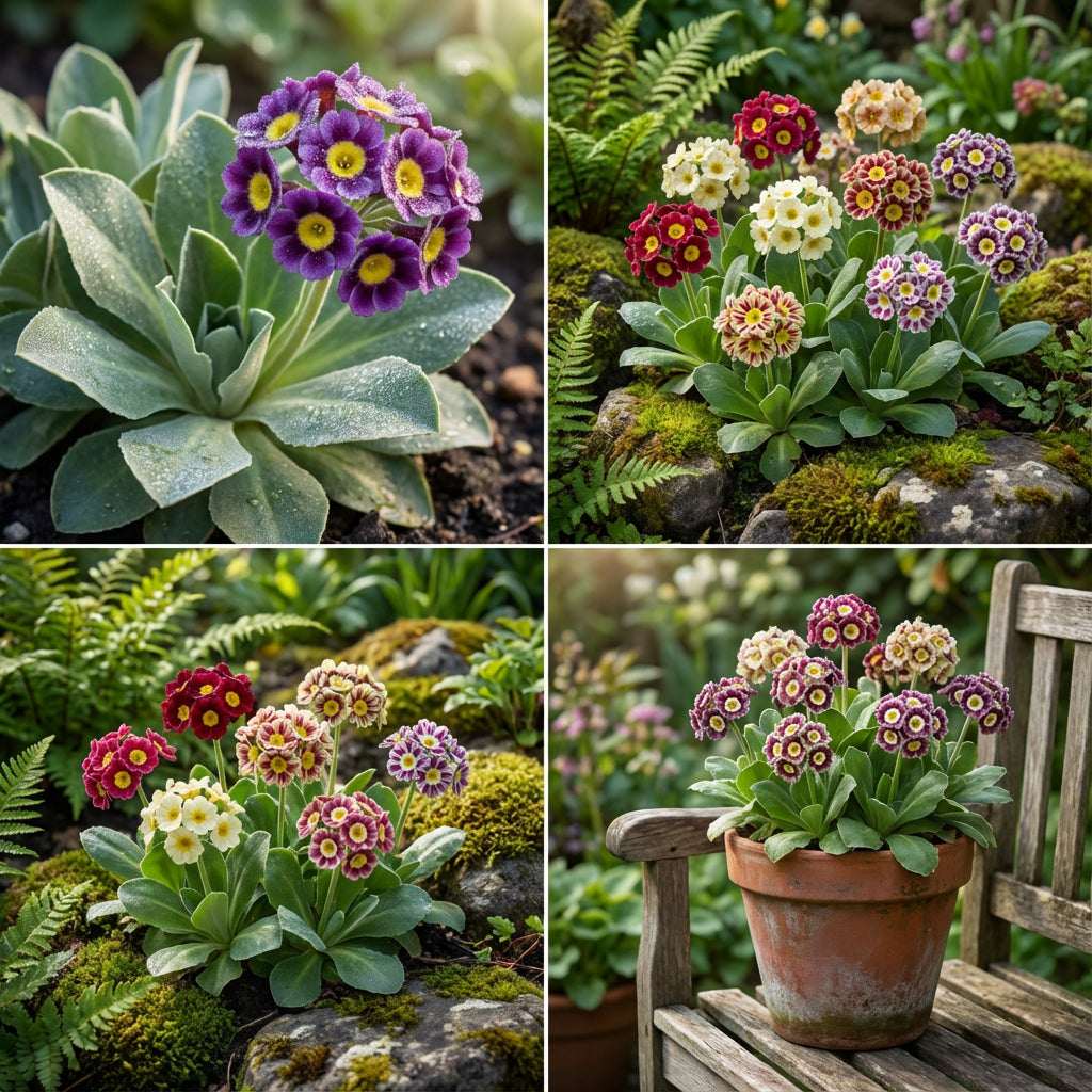 Aurikel Flower Planting Instructions - Seeds Included