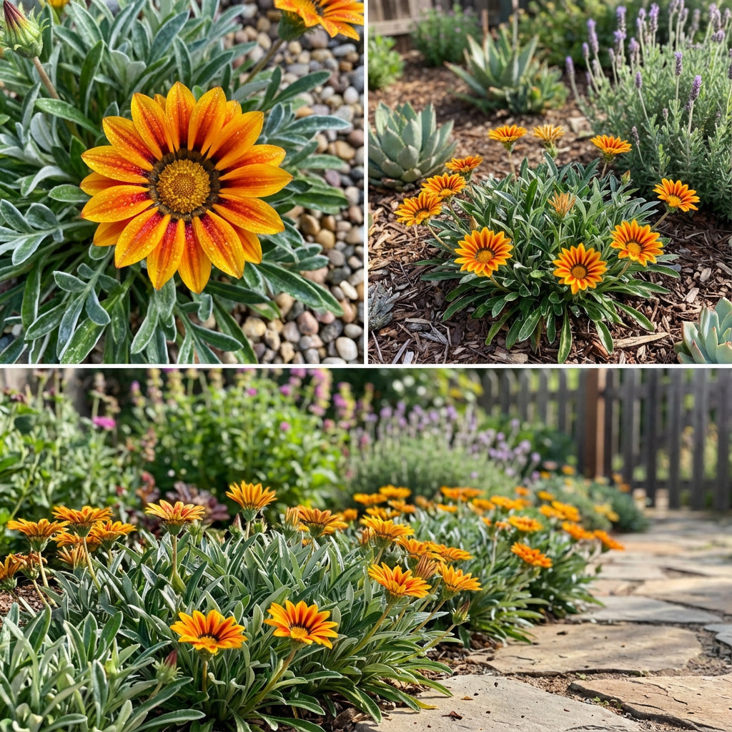 Lebendige Gazania Rigens Blumensamen für einfaches Pflanzen