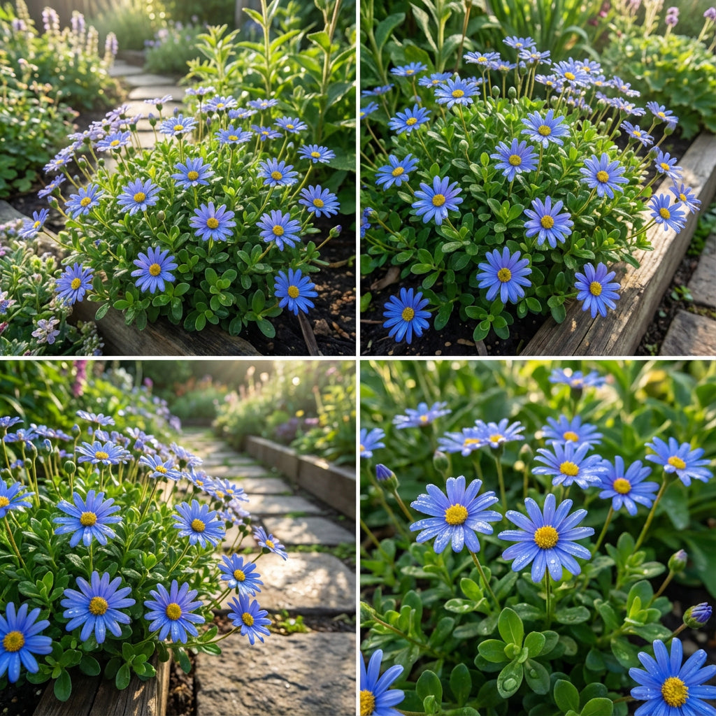 Blue Felicia Amelloides Flower Seeds for Easy Planting