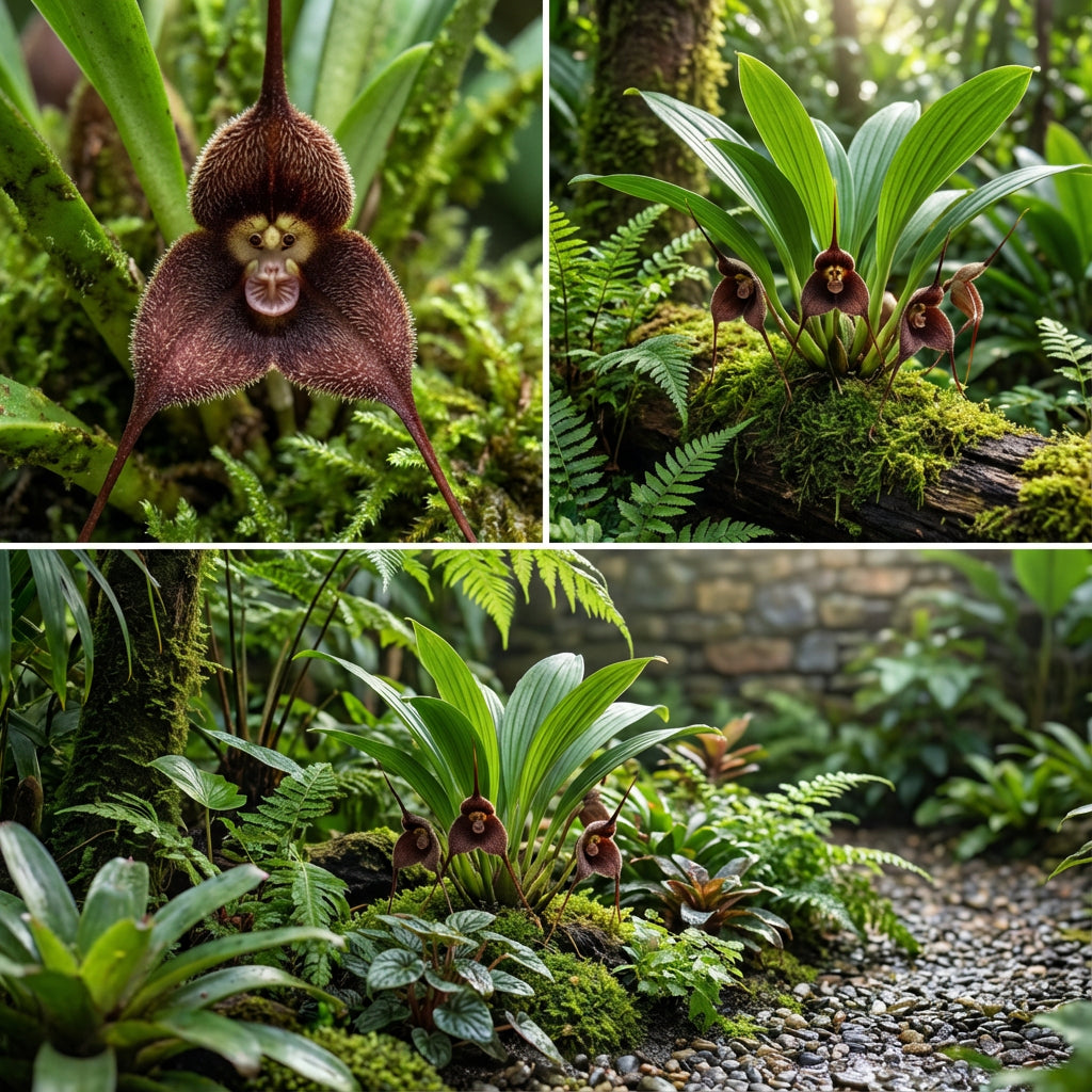 Chocolate Monkey Orchid Seeds for Planting