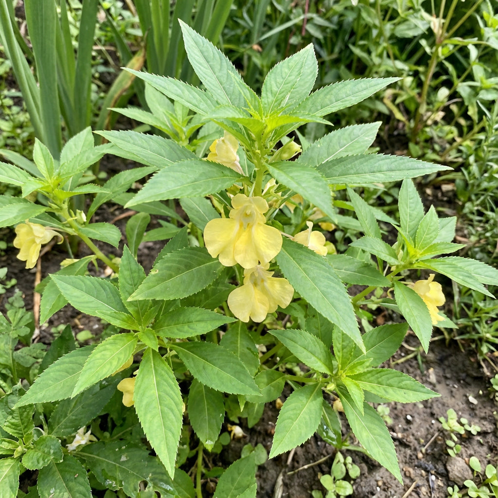Yellow Balsamine Flower Seeds for Planting