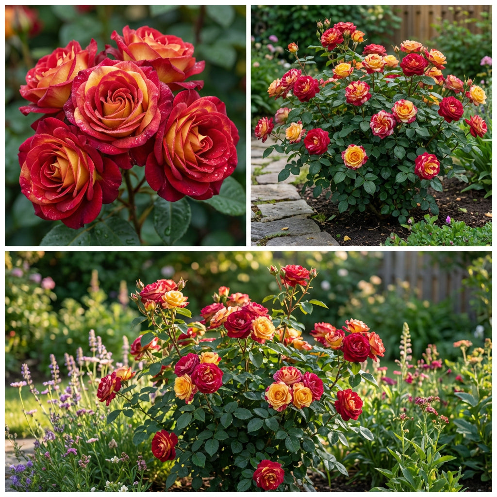 Rote Gelbe Rosenblumensamen zum Pflanzen