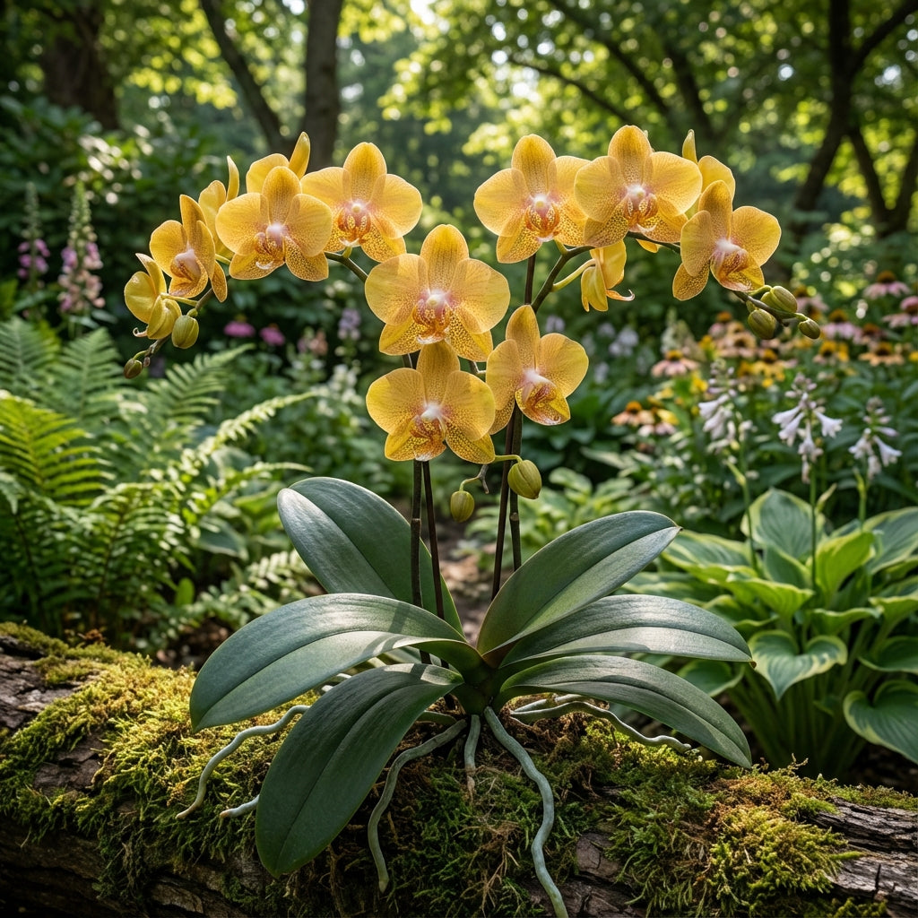 Gelbe Orchideen-Pflanzensamen