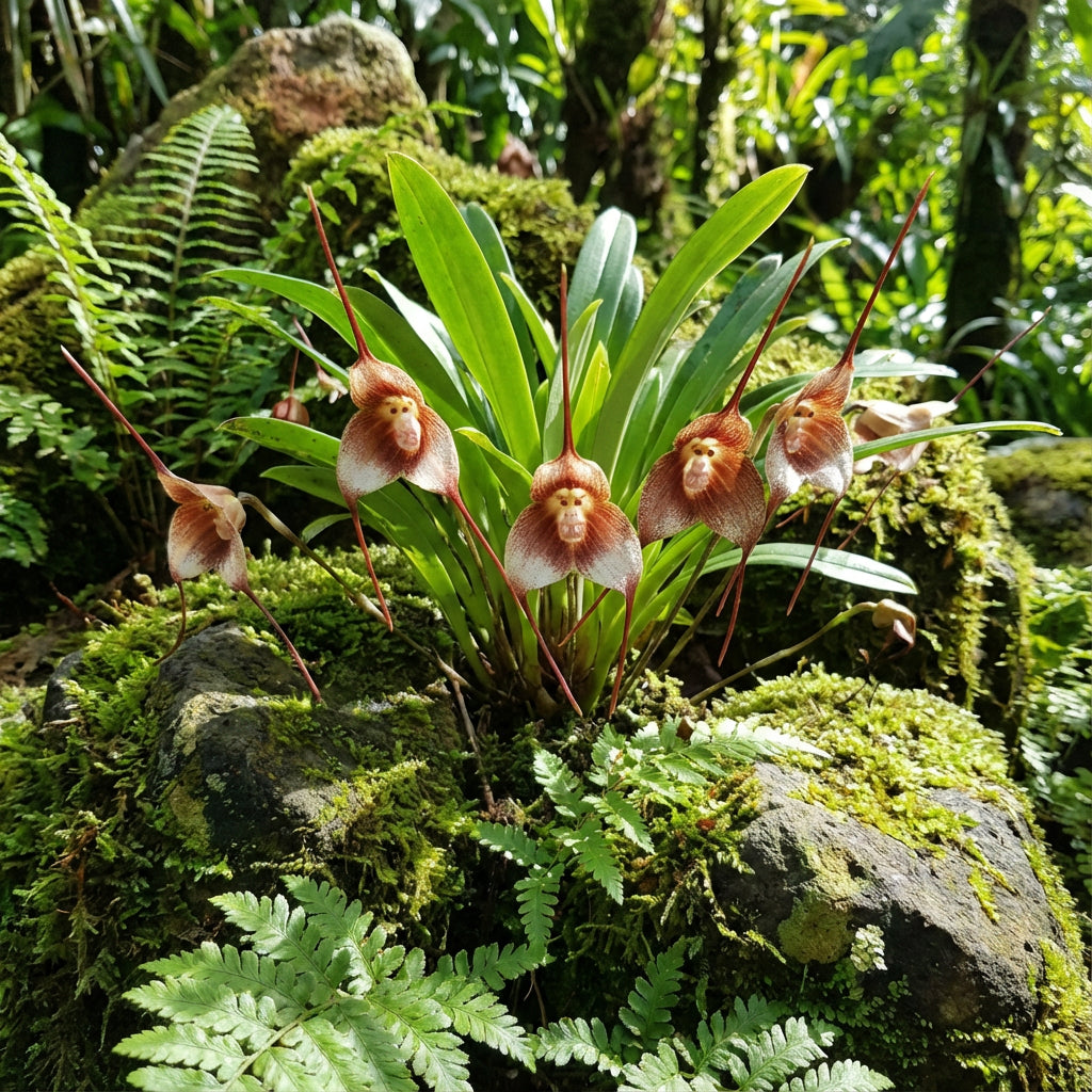 Monkey Orchid Seeds for Planting Unique Mixed Collection