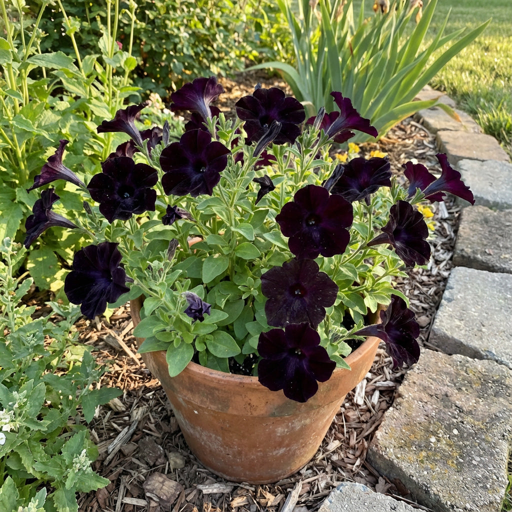 Black Velvet Flower Seeds for Easy Planting - Collection