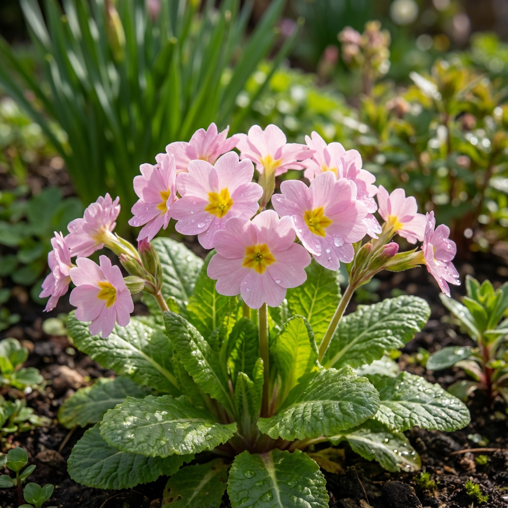 Pink Primrose Flower Seeds - Ideal for Bright Garden Planting