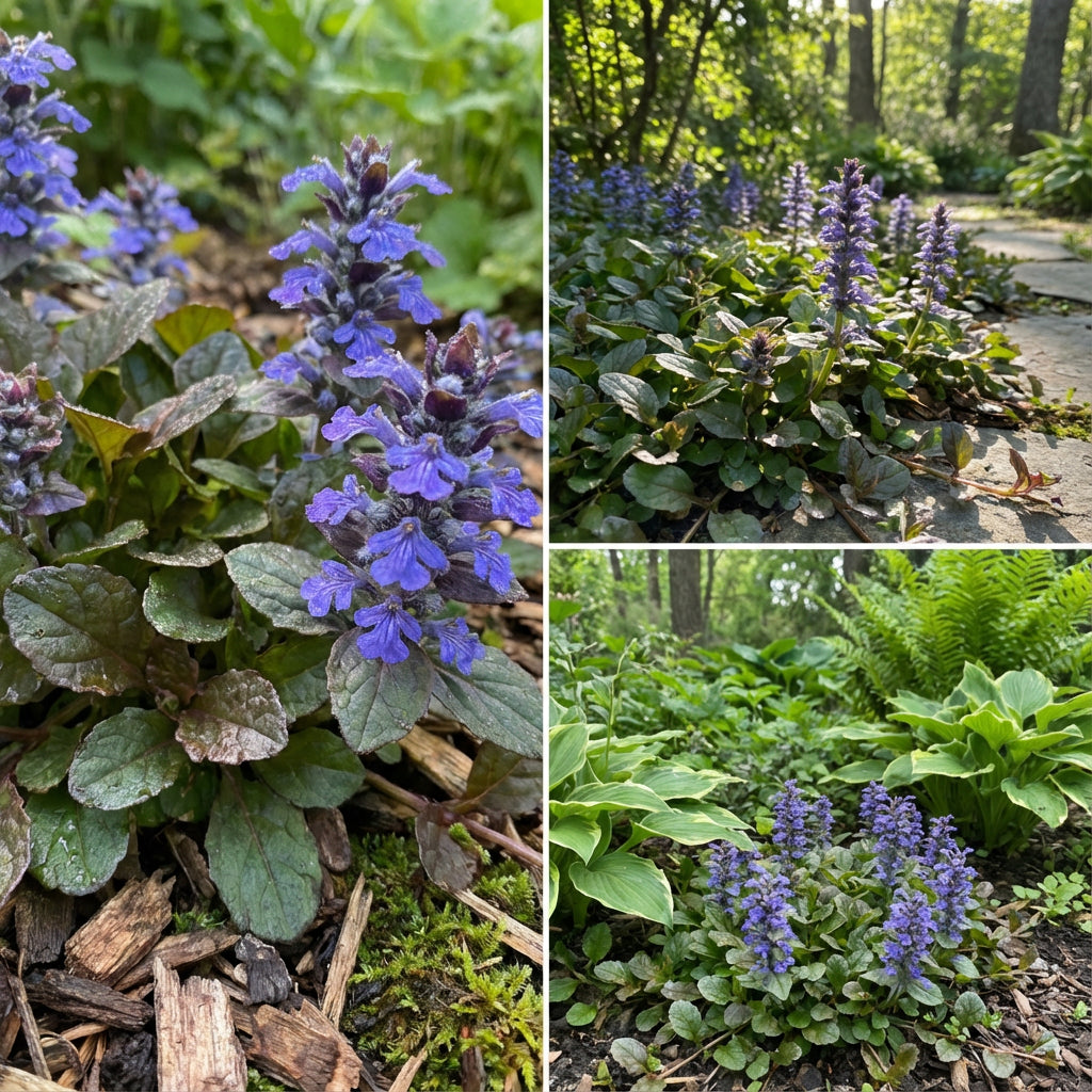 Ajuga Reptans Flower Seeds Collection for Easy Planting