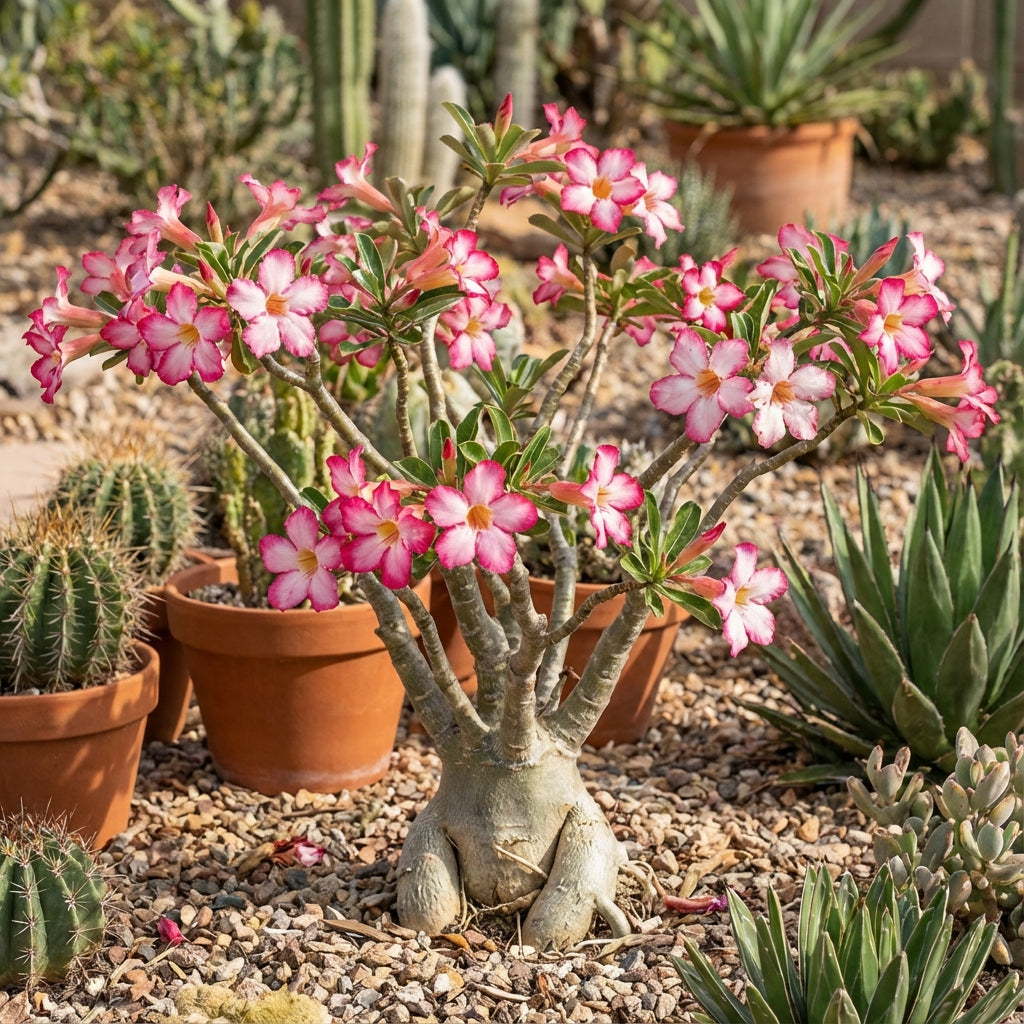chao garden plant seeds Buy Adenium Desert Flower Seeds for Easy Planting – Pure Asia Seeds