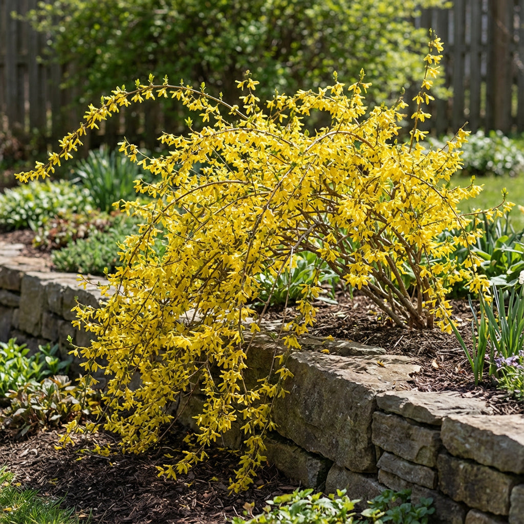 Yellow Weeping Forsythia Flowers Seeds for planting