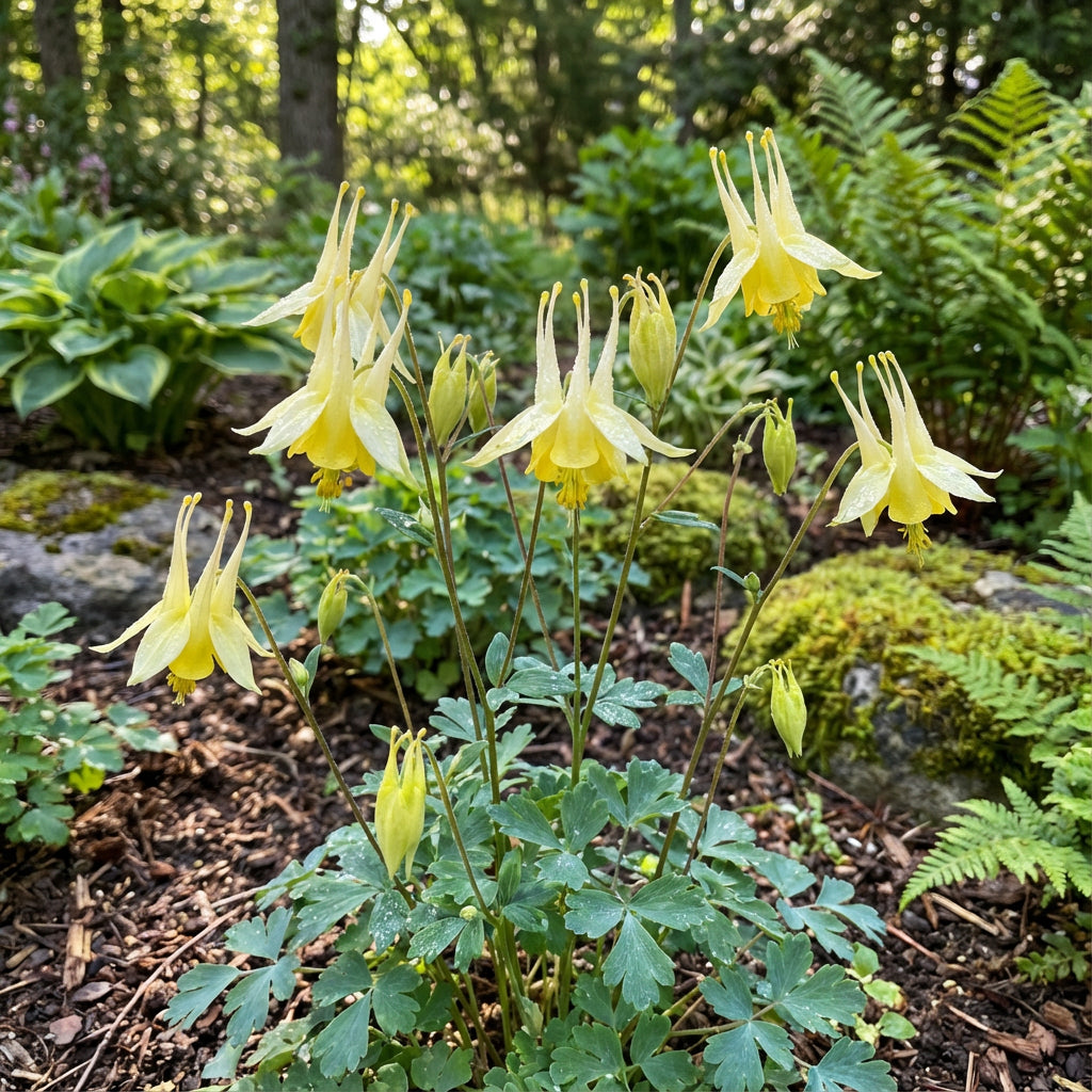 Akelei Yellow Flower Seeds for Planting | Premium Quality Seeds