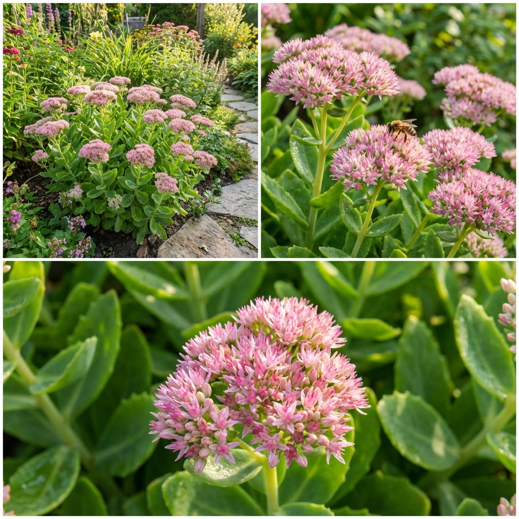 Sedum Flower Seeds for Planting Seeds for Hardy and Low-Maintenance Growth, Perfect for Garden and Landscape Beautification