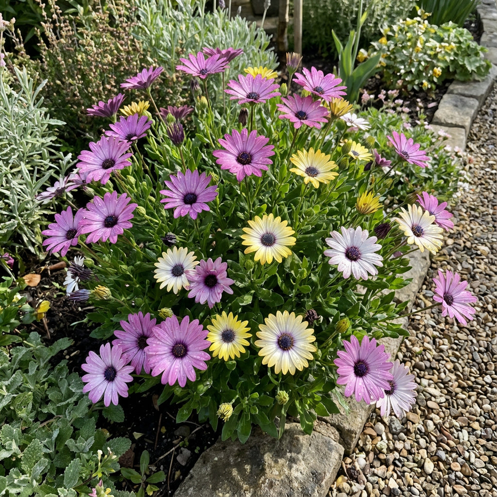 Mélange de graines de fleurs d'osteospermum pour plantation facile