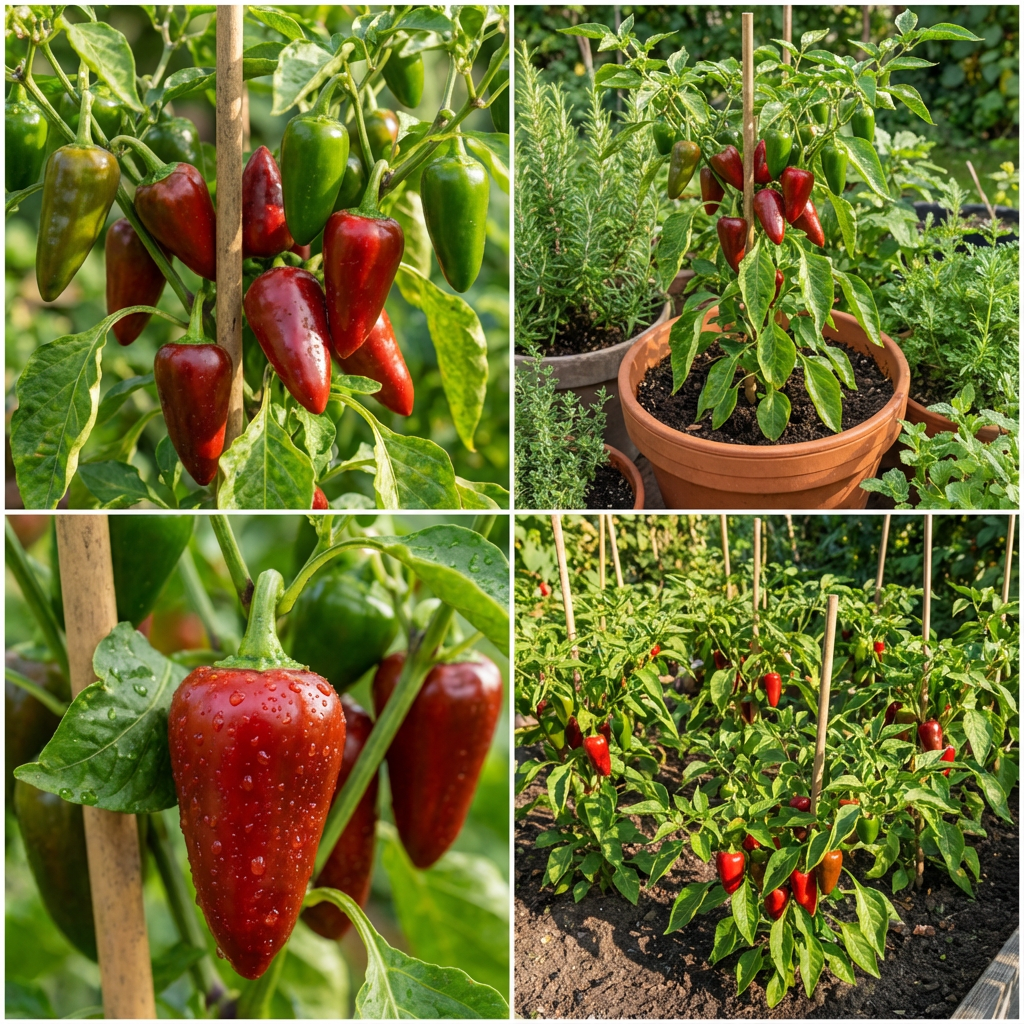 Leutschauer Paprika Capsicum annuum Pepper Seeds for Planting in Garden