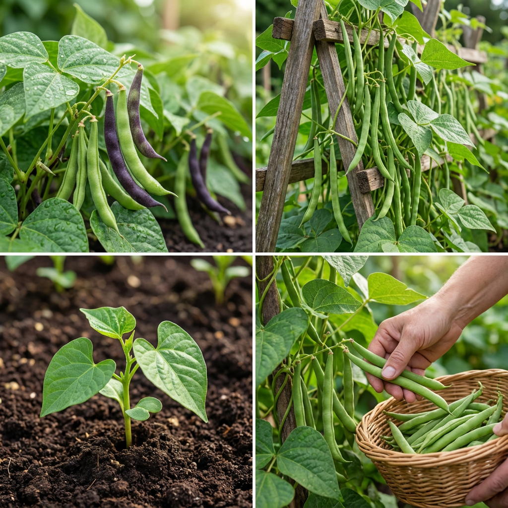Bean Phaseolus spp Vegetable Seeds for Planting in Garden and Vegetable Patch