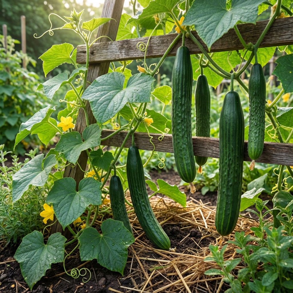 Long Greek Cucumber Cucumis sativus Vegetable Seeds for Planting in Garden
