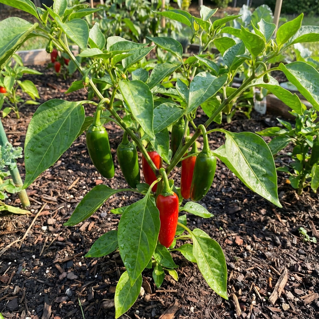 Jalapeno Capsicum annuum Vegetable Seeds for Planting in Vegetable Patch