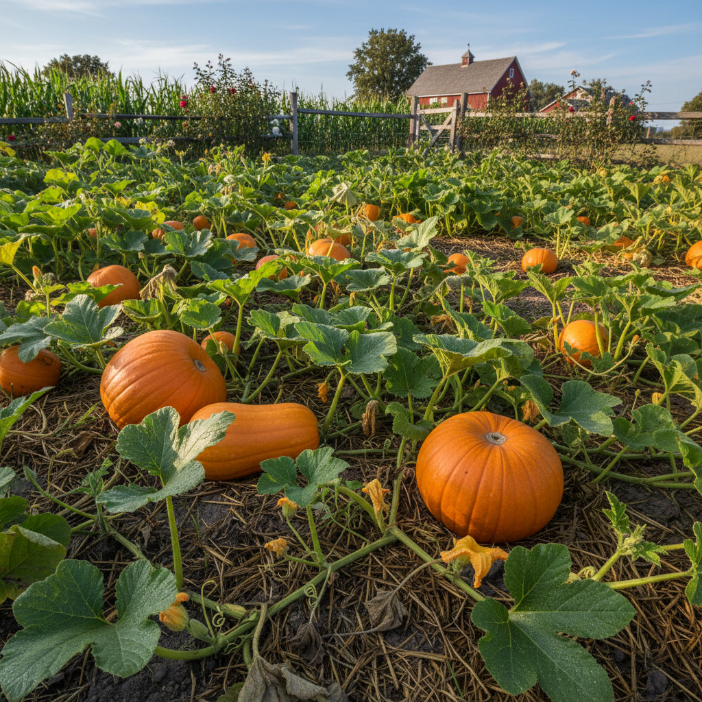 Pumpkin Seeds for Planting Cucurbita Pepo vegetable patch fall garden