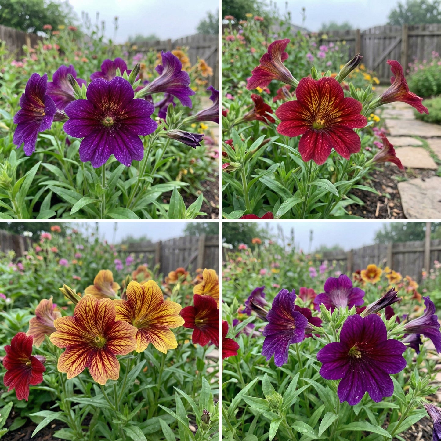 Salpiglossis Flower Planting Seeds Mixed