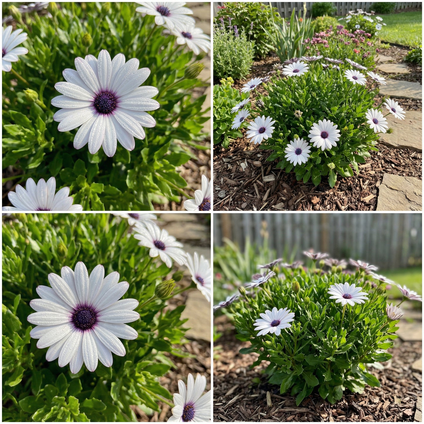 White Osteospermum Flower Seeds for Easy Planting
